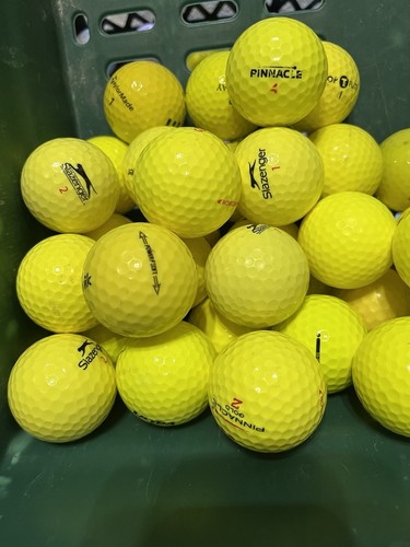 Yellow golf balls - 40, of