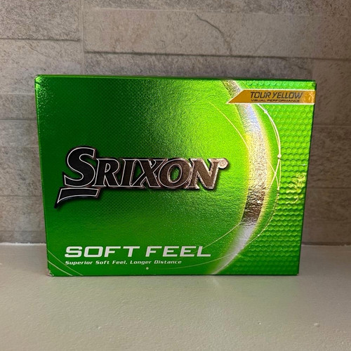 Srixon soft feel tour yellow - srixon,