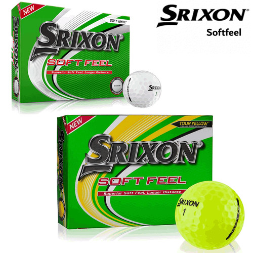 Srixon soft feel golf balls - soft,