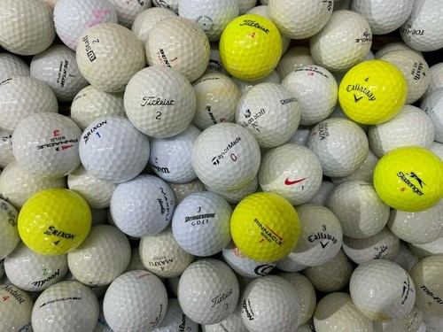 Mixed golf balls used - mixed,