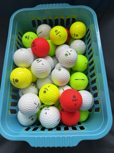 Seed mix golf balls - 12,