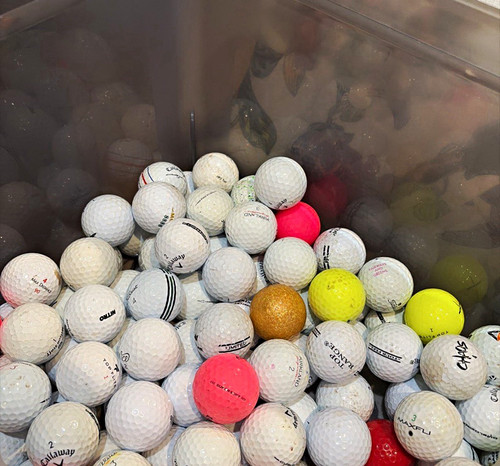 Recycled golf balls mixed - recycled,