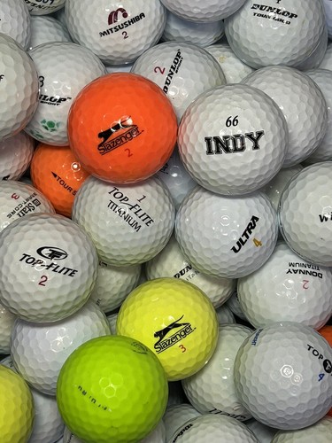 100 golf balls mixed grade - 100,