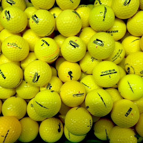 Yellow golf balls x40 budget - golf,