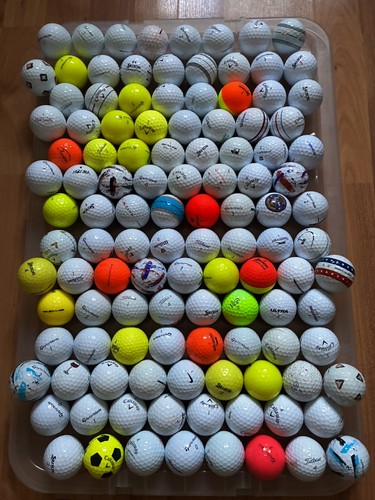 Mixed golf balls - grade, a