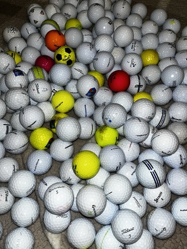 Mixed golf balls used - mixed,