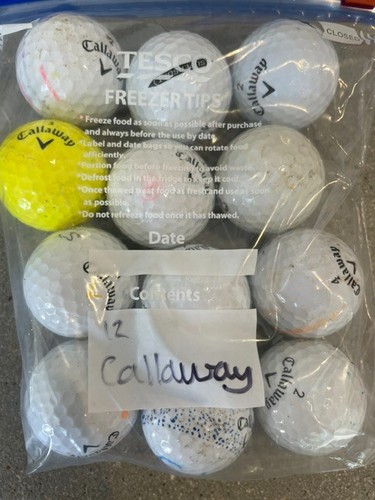 Golf balls used - balls, all
