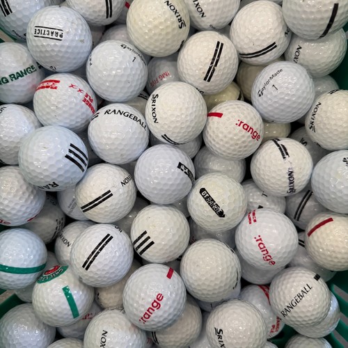 100 range balls - x, mixed