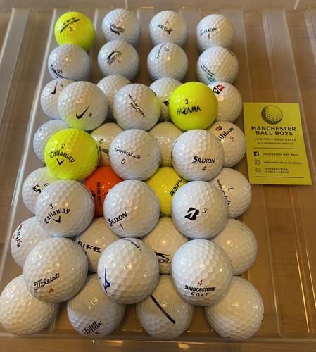 Mixed golf balls - 40,