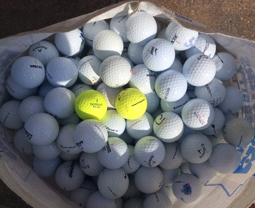 Assorted golf balls used - assorted,