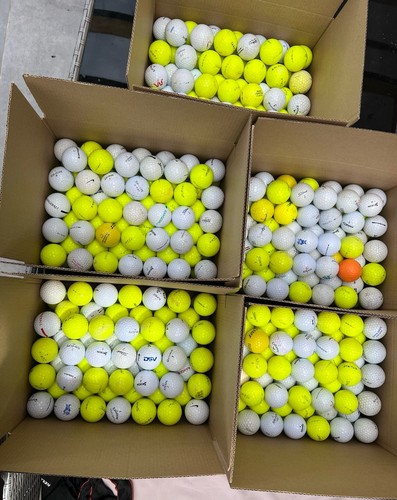 Mixed golf balls 100x - balls,
