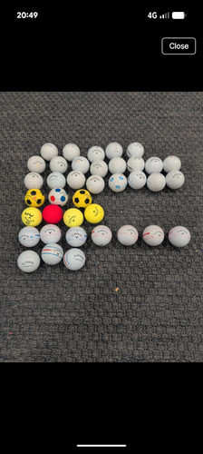 Mixed callaway golf balls - 38,