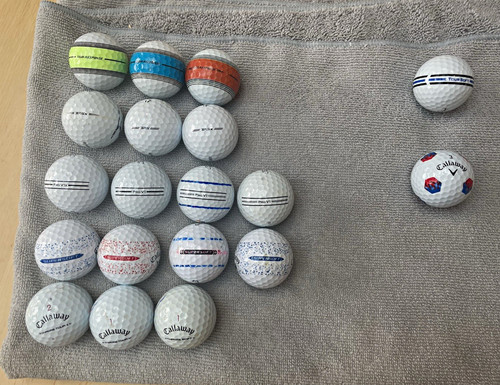 Mixed brands recycled - brands, golf