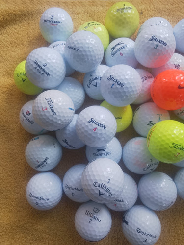 Mixed golf balls - x,